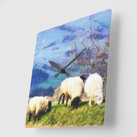 SCHAPEN VIERKANTE KLOK (Hoek)