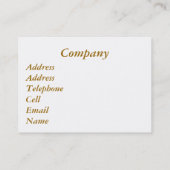 SCHAPEN VISITEKAARTJE (Achterkant)