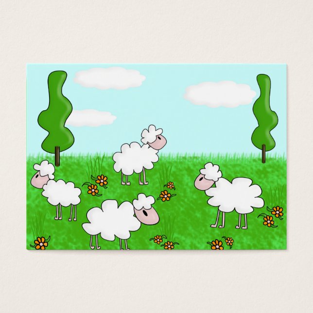 Schapen Visitekaartjes (Voorkant)