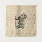  schapen wandkleed (Voorkant (horizontaal))