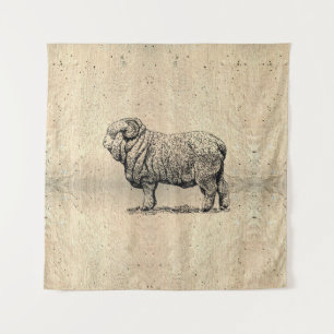  schapen wandkleed