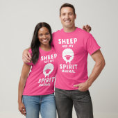 Schapen zijn mijn dierbare grappige schaap t-shirt (Unisex)