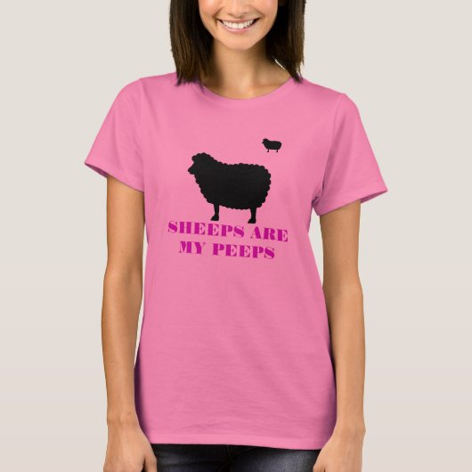 SCHAPEN ZIJN MIJN PEETEN T-SHIRT (Voorkant)