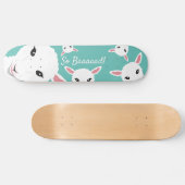 Schapen Zo slecht Blauwgroen proefdier illustratie Persoonlijk Skateboard (Horizontaal)