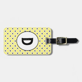 SchapenafdrukFibre Bagagelabel