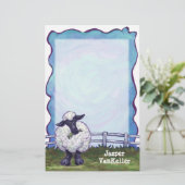 Schapenbakkerij Briefpapier (Staand voorkant)