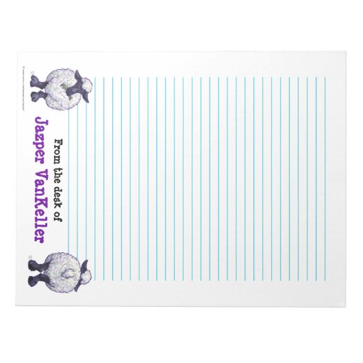 Schapenbakkerij Notitieblok (Voorkant)