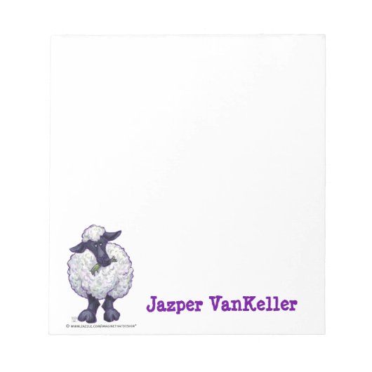 Schapenbakkerij Notitieblok (Voorkant)