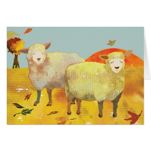 Schapenblank (Voorkant Horizontaal)