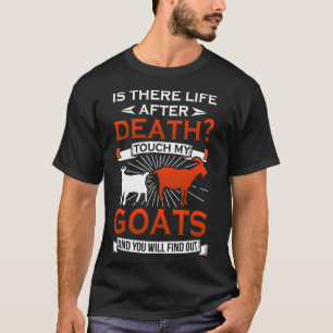 Schapenboer Retro Schreeuwende Geit Tonen 1 T-shirt