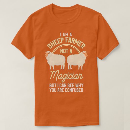 Schapenboer Shirt Funny Sheep Lover Farming Sheep (Design voorkant)
