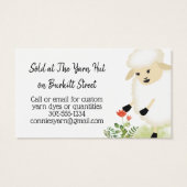 Schapenbreigarens visitekaartje (Achterkant)