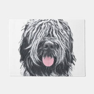Schapendo Dutch sheepdog Deurmat