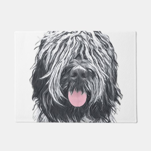 Schapendo Dutch sheepdog Deurmat (Voorkant)