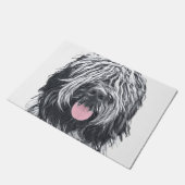 Schapendo Dutch sheepdog Deurmat (Schuin)