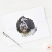 schapendo ronde sticker (Envelop)