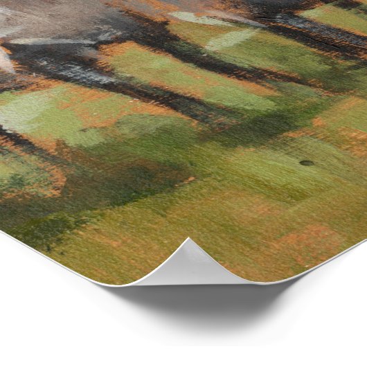 Schapenfamilie Poster (Hoek)