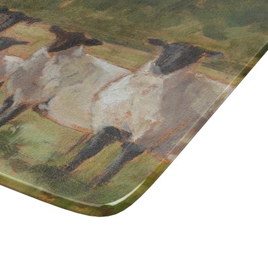 Schapenfamilie Snijplank (Hoek)