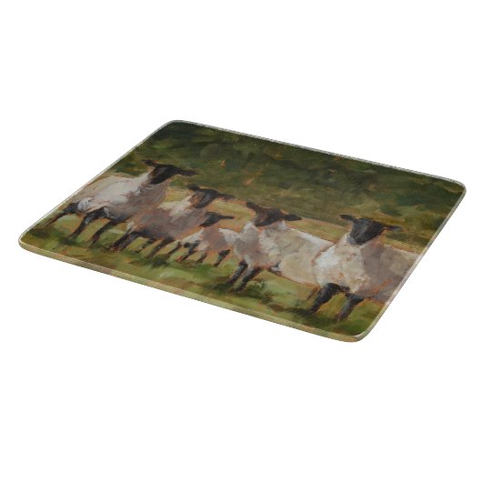 Schapenfamilie Snijplank (Hoek)