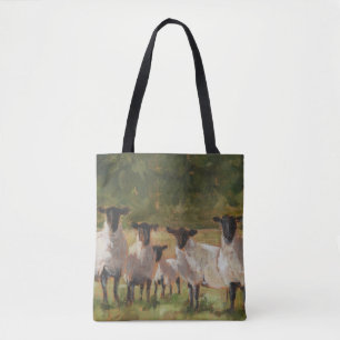 Schapenfamilie Tote Bag