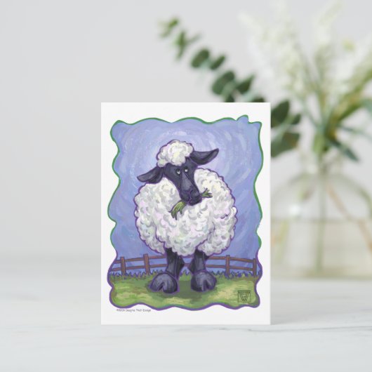 Schapengeschenken en -Accessoires Briefkaart (Staand voorkant)