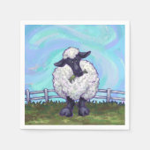 Schapengeschenken en -Accessoires Servetten (Voorkant)