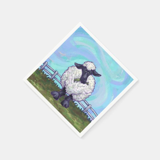 Schapengeschenken en -Accessoires Servetten (Hoek)