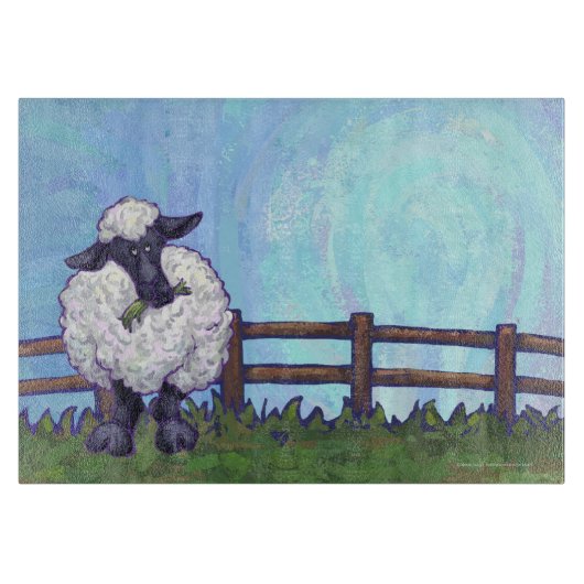 Schapengeschenken en -Accessoires Snijplank (Voorkant)