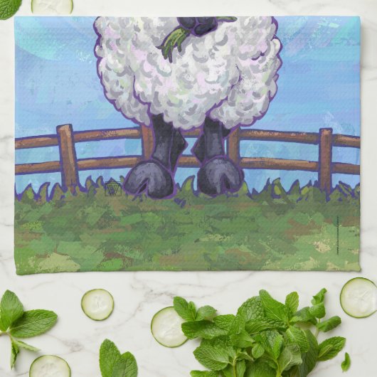 Schapengeschenken en -Accessoires Theedoek (Gevouwen)