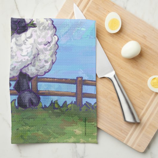 Schapengeschenken en -Accessoires Theedoek (Quarter Fold)