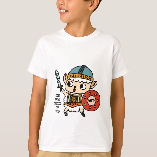 Schapenhoezen voor kinderen t-shirt (Voorkant)