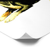  Schapenhond Illustratie Poster (Hoek)