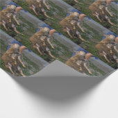 Schapenhoorzitting Cadeaupapier (Hoek)