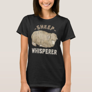 Schapenhouderij Boerderij dierlijk kalveren T-shirt