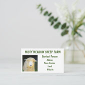 schapenhouderij op Boerderij Visitekaartje (Staand voorkant)