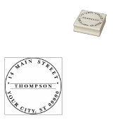  schapenhouderijdieren tekening c adres rubberstempel (Gestempeld)