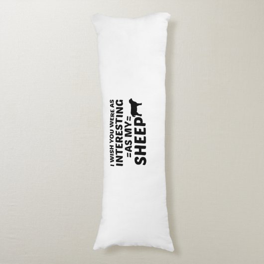 SCHAPENINTERESSANT LICHAAMSKUSSEN (Voorkant Verticaal)