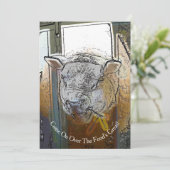 SCHAPENINVITATIE (Staand voorkant)