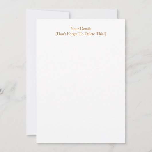 SCHAPENINVITATIE (Achterkant)