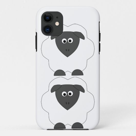 SchapenIphone5-Hoesje Case-Mate iPhone Case (Achterkant)