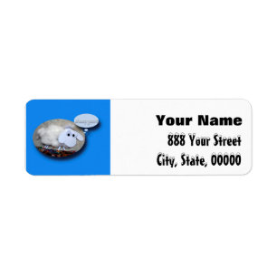 Schapenjaar Chinees nieuwjaar dierentuin L Etiket