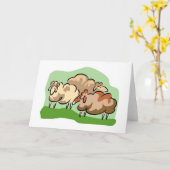 schapenkaarten kaart (Gele Bloem)