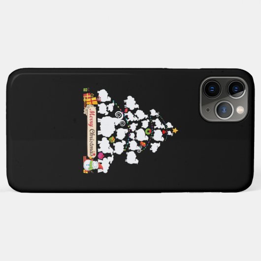Schapenkerstboomcadeautjes | Vreemde kerstcadeautj Case-Mate iPhone Case (Achterkant (horizontaal))