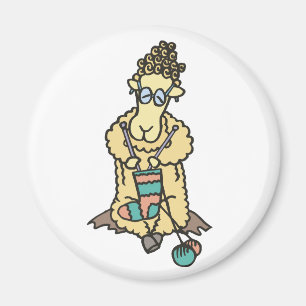 Schapenknitting Magneet
