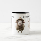 Schapenkopje Tweekleurige Koffiemok (Center)