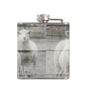 Schapenkoppel Baby lampvoet Heupfles (Achterkant)