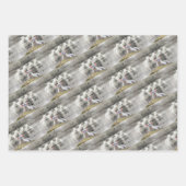 Schapenkoppel Baby lampvoet Inpakpapier Vel (Voorkant 2)