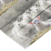 Schapenkoppel Baby lampvoet Korte Tafelloper (Hoek)