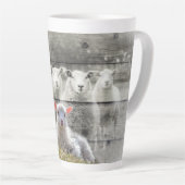 Schapenkoppel Baby lampvoet Latte Mok (Rechterhoek)