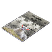 Schapenkoppel Baby lampvoet Notitieboek (Linkerzijde)